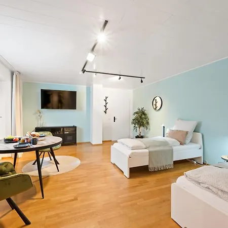 1Br 2Beds - Kleiner Privater Innenhof- Barrierefrei! -Frisch Saniert - Mozart Eins Bietigheim-Bissingen Exterior photo