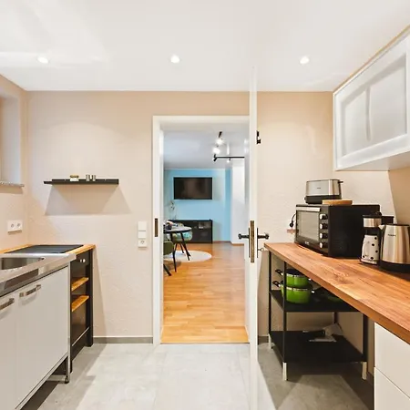 1Br 2Beds - Kleiner Privater Innenhof- Barrierefrei! -Frisch Saniert - Mozart Eins Bietigheim-Bissingen Exterior photo