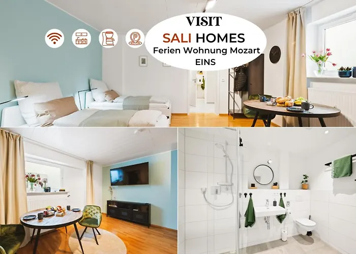 1Br 2Beds - Kleiner Privater Innenhof- Barrierefrei! -Frisch Saniert - Mozart Eins